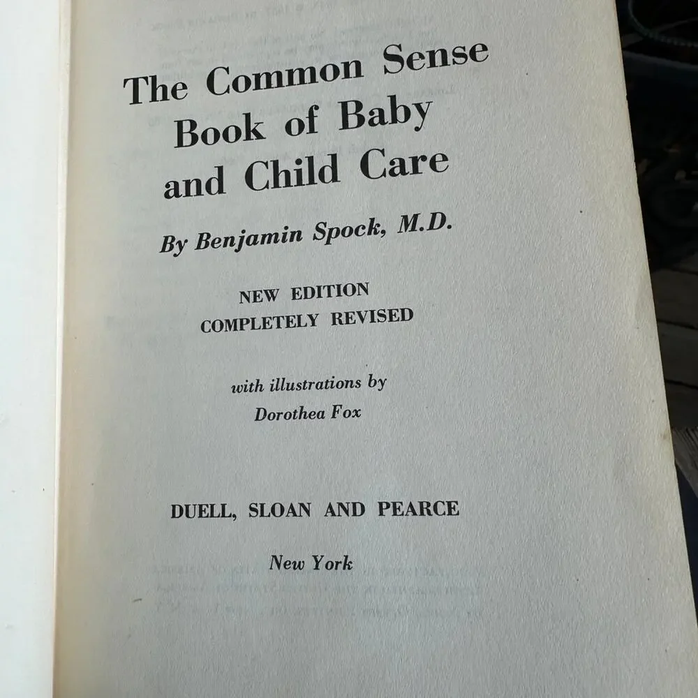 Dr Spock Baby and Child‎ Care book 1966 8th printing